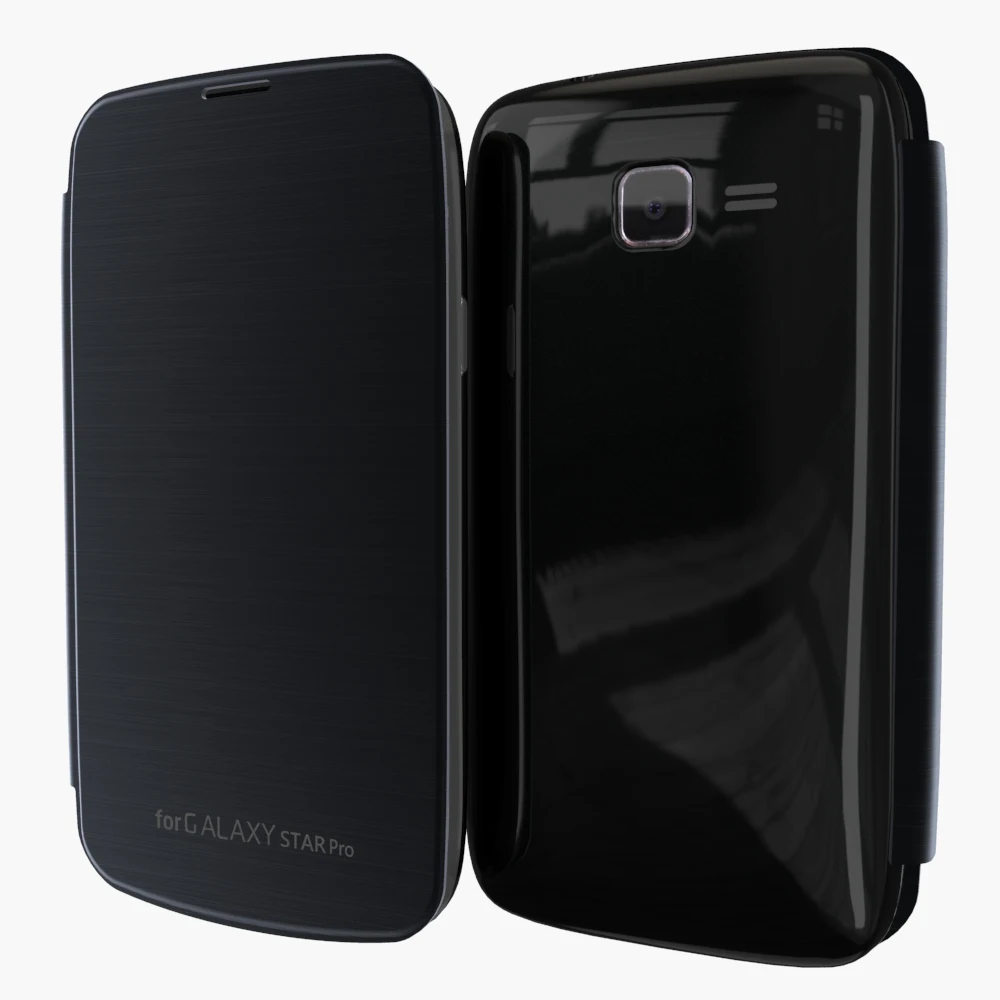 Тонкий флип чехол для Samsung Galaxy Star Pro S7260 S7262 Lurucy с аккумулятором|for samsung galaxy|flip casecover