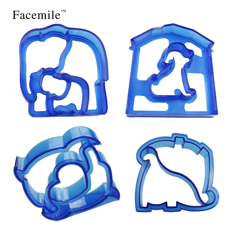 Facemile 4 шт./набор, рельефное устройство для хлеба, печенья, Подарочные инструменты, форма для ланча ZH018
Facemile 4 шт./набор, рельефное устройство для хлеба, печенья, Подарочные инструменты, форма для ланча ZH018