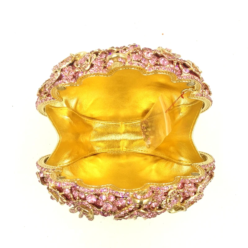 Women's Bag Multicolor Luxury Crystal Evening Bags Pink Clutches Shoulder Bag High End Golden Female Party Purse Mini Clutches
Women's Bag Multicolor Luxury Crystal Evening Bags Pink Clutches Shoulder Bag High End Golden Female Party Purse Mini Clutches