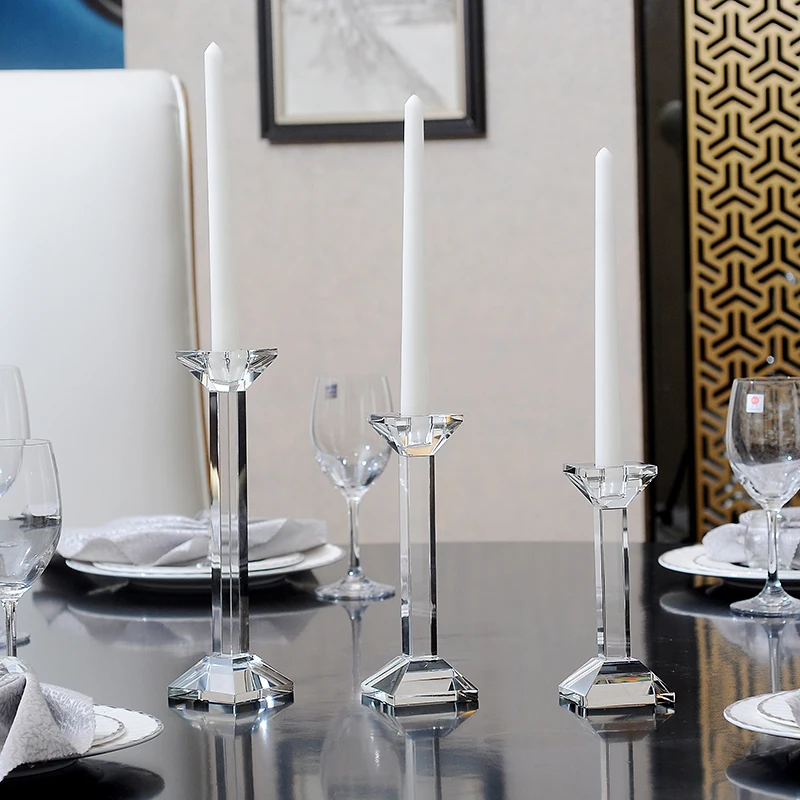 Modern Minimalist Crystal Candle Holders Matching Stick Candle Wedding Candelabra Candlelight Dinner Home Decoration Accessories
Modern Minimalist Crystal Candle Holders Matching Stick Candle Wedding Candelabra Candlelight Dinner Home Decoration Accessories