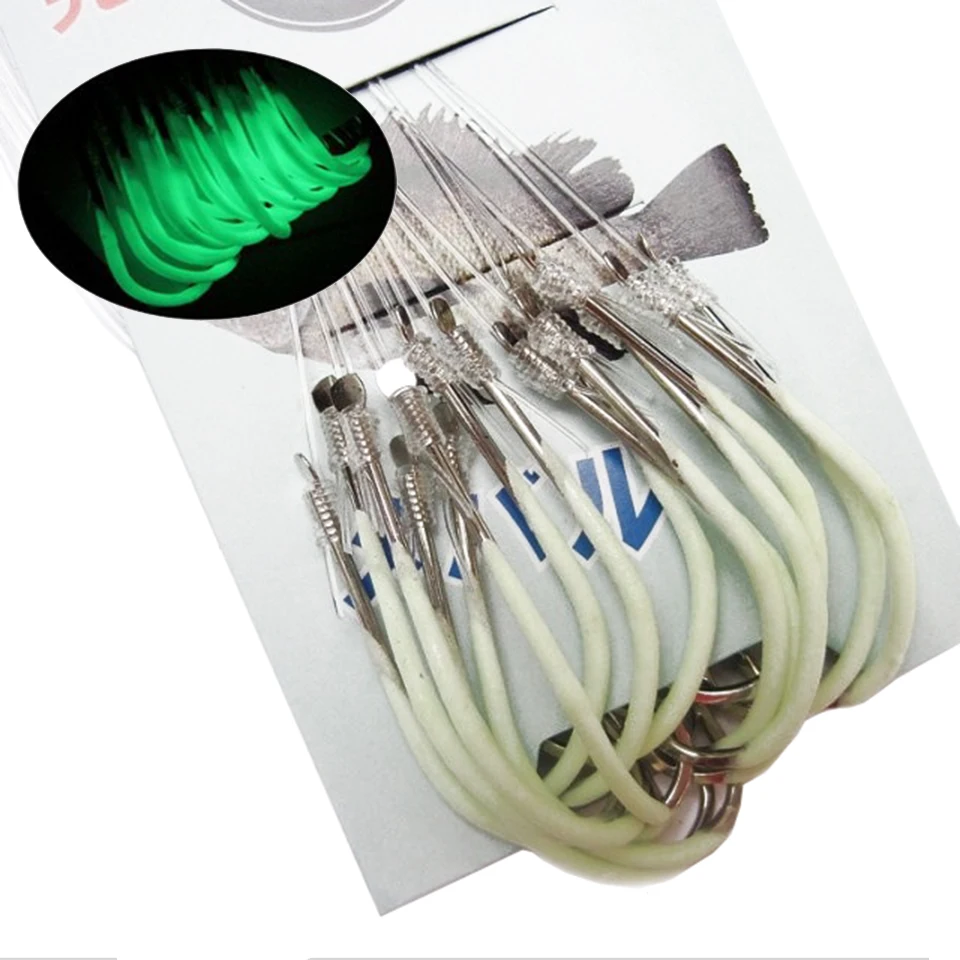 Luminous Fishing Hook 12-30# Barbed Hooks Pesca Tackle Accessories High Carbon Steel fishing Hooks
Luminous Fishing Hook 12-30# Barbed Hooks Pesca Tackle Accessories High Carbon Steel fishing Hooks