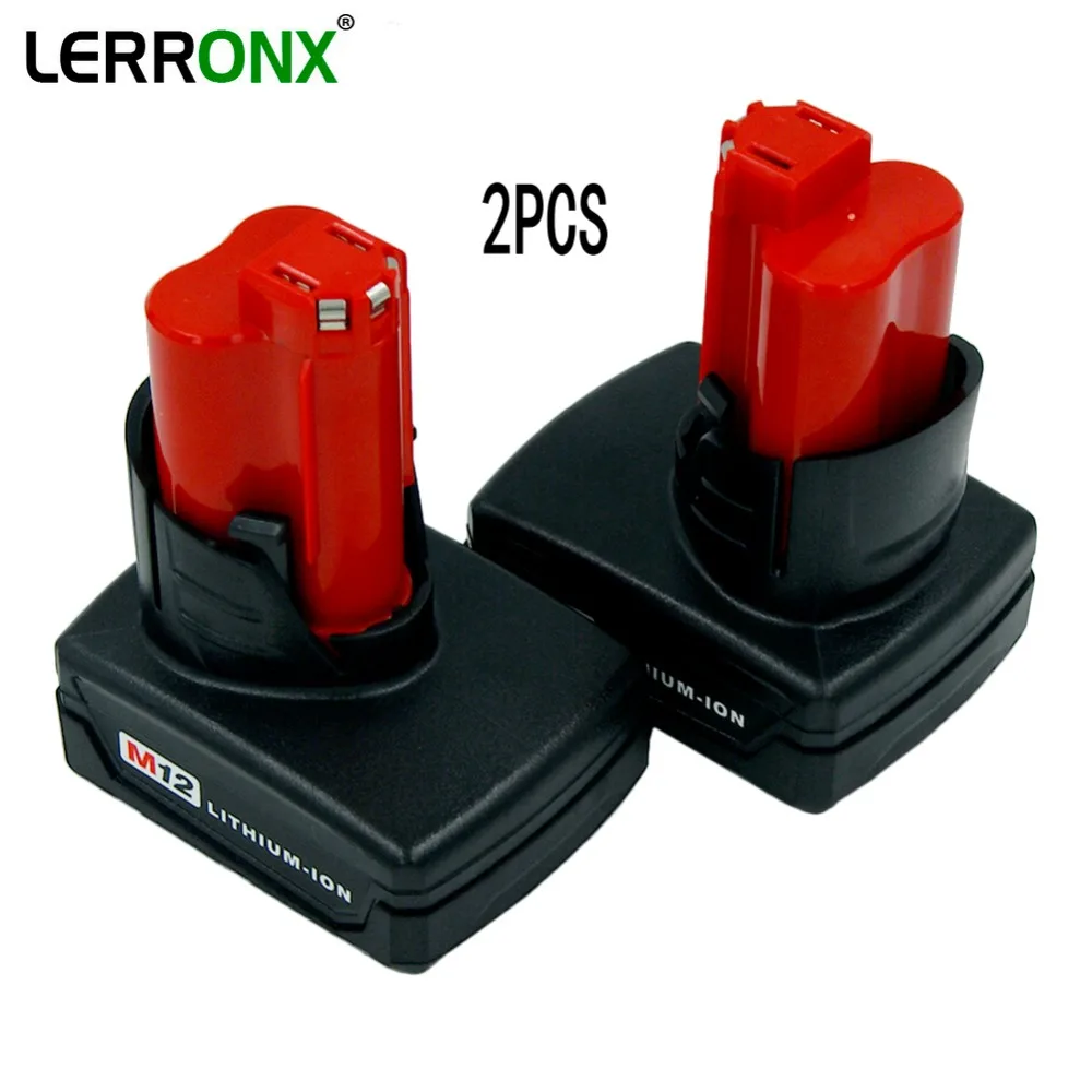 Lerronx новая одежда для маленькой девочки 2 шт 12V 4000 мА/ч литий ионный Перезаряжаемые