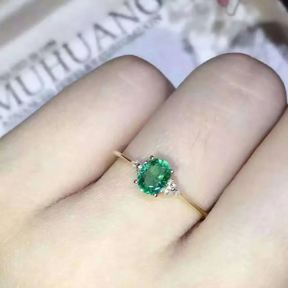 Natural green emerald gem Ring Natural gemstone Ring 925 sterling silver trendy elegant Simple compact round women party Jewelry
Natural green emerald gem Ring Natural gemstone Ring 925 sterling silver trendy elegant Simple compact round women party Jewelry