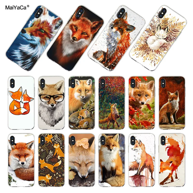 MaiYaCa For iphone 7 6 X Case Cute Fox In Autumn leaves forest Phone Case For iPhone 11 Pro Max XS XR 6 6s 7 7plus case
MaiYaCa For iphone 7 6 X Case Cute Fox In Autumn leaves forest Phone Case For iPhone 11 Pro Max XS XR 6 6s 7 7plus case