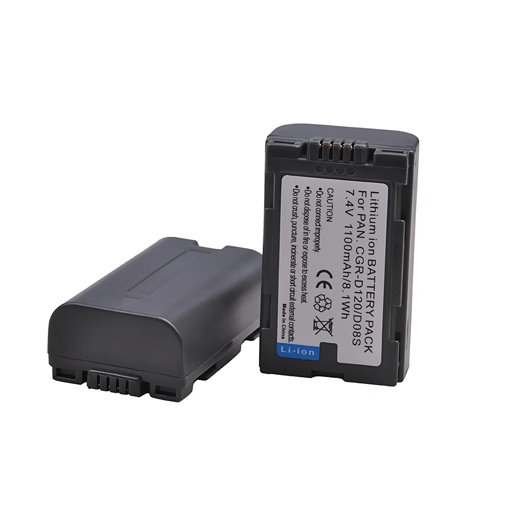 Аккумулятор Tectra 1100 мА · ч 1 шт. CGR-D120 CGR-D08S CGR D120 CGRD120 аккумулятор для Panasonic CGA-D54