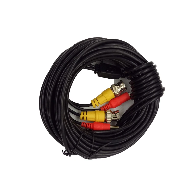 Evolylcam 10M/20M/30M/40M/50M BNC+DC Plug Cable For Analog AHD CVI CCTV Surveillance Camera DVR Kit Video Power Accessories
Evolylcam 10M/20M/30M/40M/50M BNC+DC Plug Cable For Analog AHD CVI CCTV Surveillance Camera DVR Kit Video Power Accessories