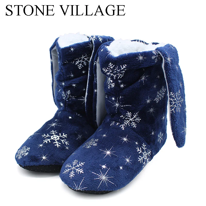 STONE VILLAGE Winter Women Warm Comfortable Home Slippers Snowflake Soft Bottom Shoes Ladies Plush Indoor Shoes Women Slippers
STONE VILLAGE Winter Women Warm Comfortable Home Slippers Snowflake Soft Bottom Shoes Ladies Plush Indoor Shoes Women Slippers