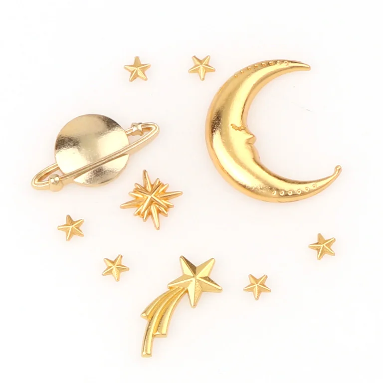 Mixed 10pieces Planet Star Moon Jewlery Making Findings Frame Pendant Gold Charm Bezel Setting Cabochon Setting UV Resin Charm
Mixed 10pieces Planet Star Moon Jewlery Making Findings Frame Pendant Gold Charm Bezel Setting Cabochon Setting UV Resin Charm