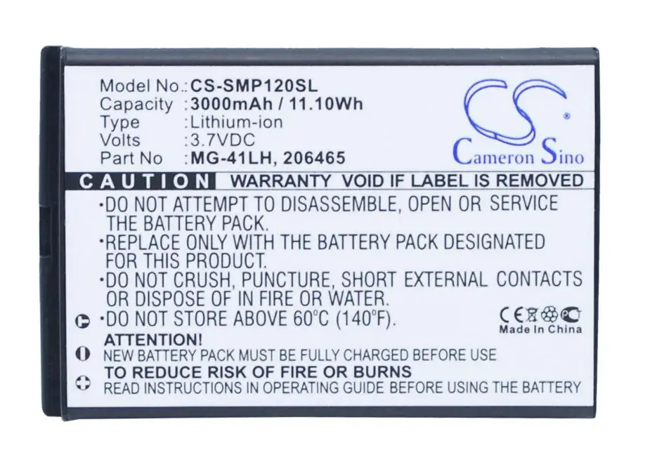 Cameron Sino 3000mah battery for CHC LT30GD T5 GETAC LT30 HEMISPHERE GPS XF1 SPECTRA MobileMapper 10 20 MG-4LH TS21878
Cameron Sino 3000mah battery for CHC LT30GD T5 GETAC LT30 HEMISPHERE GPS XF1 SPECTRA MobileMapper 10 20 MG-4LH TS21878