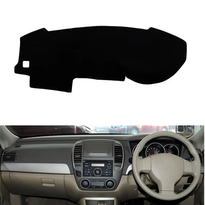 

Car Dashboard Cover Dash Mat Dashmat Pad Sun Shade Instrument Carpet For Nissan Bluebird Sylphy Almera G11 2005-2012 Accessories