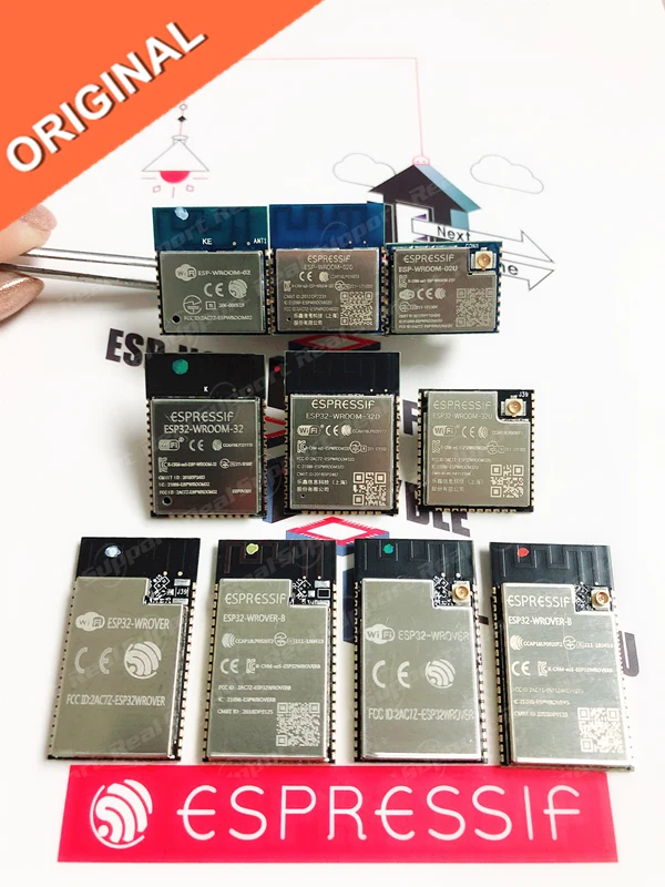 ESP-WROOM ESP32-WROOM ESP32-WROVER ESP8266 ESP32 Series Module Espressif Original
ESP-WROOM ESP32-WROOM ESP32-WROVER ESP8266 ESP32 Series Module Espressif Original