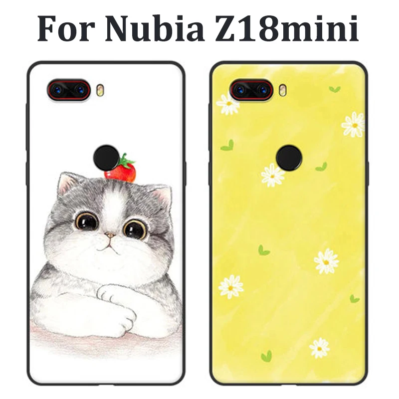 Чехол для Nubia Z18 mini, мягкий чехол с милым мультяшным рисунком для Nubia Z18mini, защитный чехол для Nubia nx611j 
Чехол для Nubia Z18 mini, мягкий чехол с милым мультяшным рисунком для Nubia Z18mini, защитный чехол для Nubia nx611j