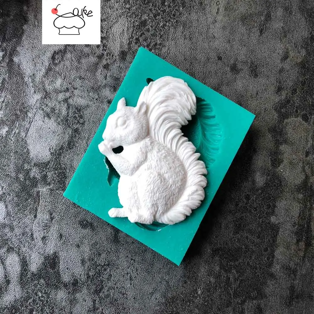 Squirrel Cake Tool baking silicone mold hightemperature DIY chocolate cake decoration fondant Epoxy silicone mold H171
Squirrel Cake Tool baking silicone mold hightemperature DIY chocolate cake decoration fondant Epoxy silicone mold H171