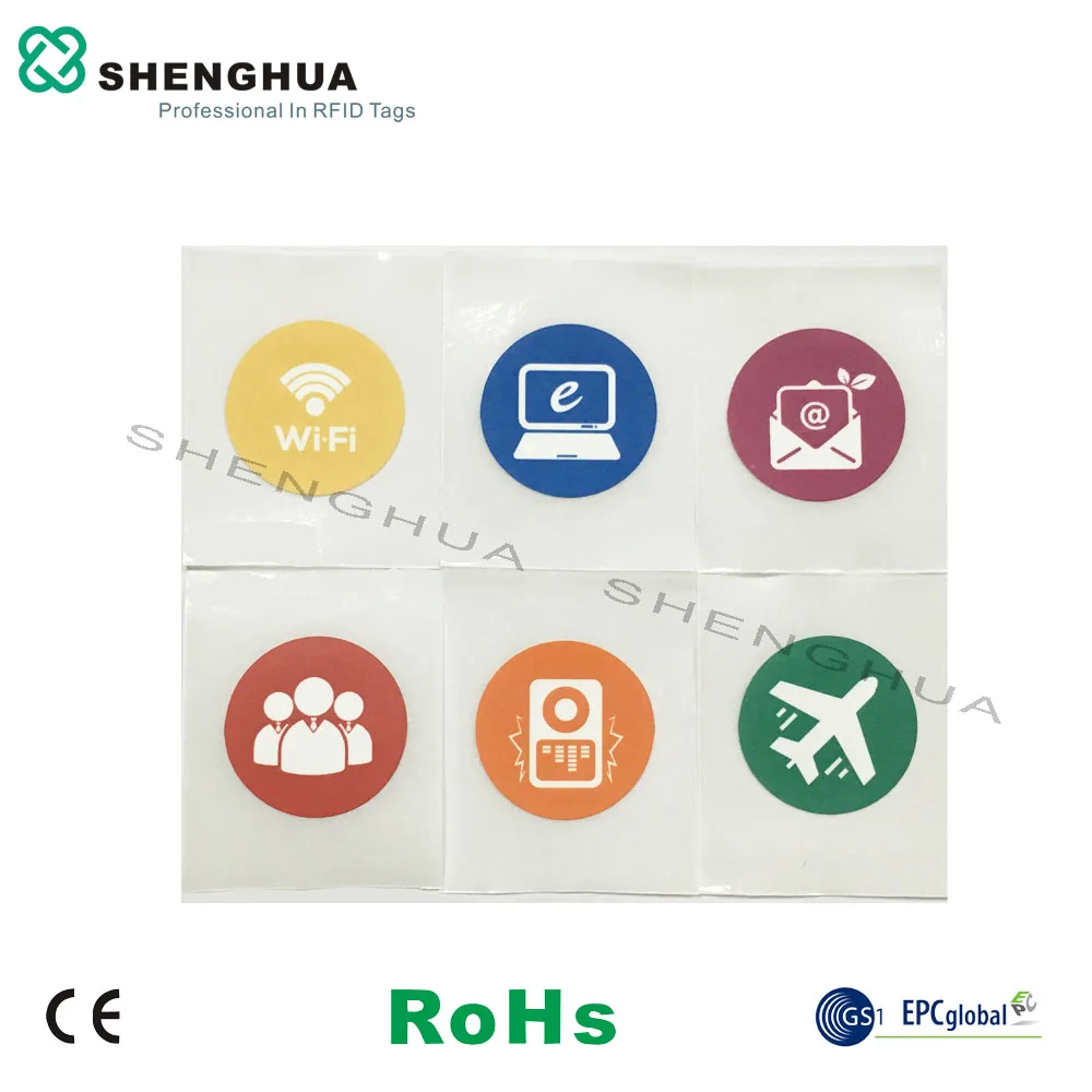6pcs/pack Cheap NFC Tags Waterproof Smart Tag Logo Printed RFID Small NFC Sticker 213 Chip NFC Door Access Control Tag
6pcs/pack Cheap NFC Tags Waterproof Smart Tag Logo Printed RFID Small NFC Sticker 213 Chip NFC Door Access Control Tag