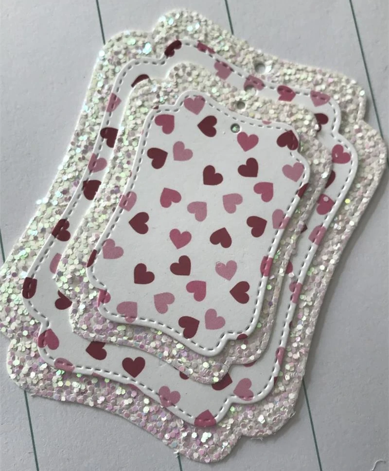 ZFPARTY Tags Metal Cutting Dies for DIY Scrapbooking/photo album Decorative Embossing DIY Paper Card
ZFPARTY Tags Metal Cutting Dies for DIY Scrapbooking/photo album Decorative Embossing DIY Paper Card