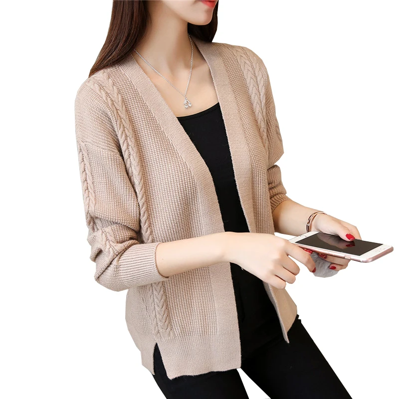 2021 New Women Sweater Cardigan Fashion Autumn Winter Scarf Collar Twist Hem Split Knitted Cardigan Jumper Thick Female Sweaters
2021 New Women Sweater Cardigan Fashion Autumn Winter Scarf Collar Twist Hem Split Knitted Cardigan Jumper Thick Female Sweaters