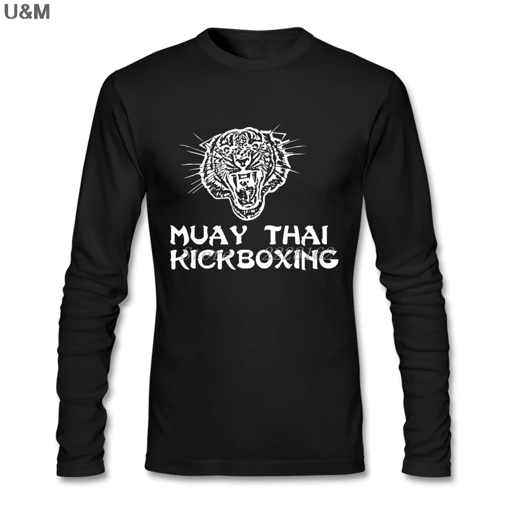 Повседневные футболки HU & GH мужские с рисунком Тигра для кикбоксинга Муай Тай