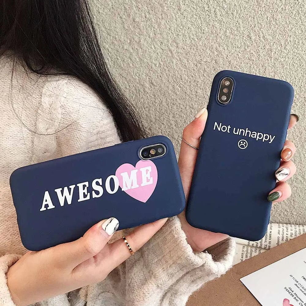 Cute TPU Phone Case For iPhone 7 Plus X XS XR Xs Max 8 Plus Case Quotes Cover For iPhone 7 8 6s 6 Plus 6sPlus Cover Fitted Case
Cute TPU Phone Case For iPhone 7 Plus X XS XR Xs Max 8 Plus Case Quotes Cover For iPhone 7 8 6s 6 Plus 6sPlus Cover Fitted Case