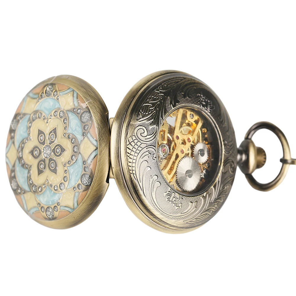 Unique Retro Flower Jade Classic Elegant Hand Wind Vintage Pendant Women Mechanical Pocket Watch Ladies Female Clock for Gifts
Unique Retro Flower Jade Classic Elegant Hand Wind Vintage Pendant Women Mechanical Pocket Watch Ladies Female Clock for Gifts