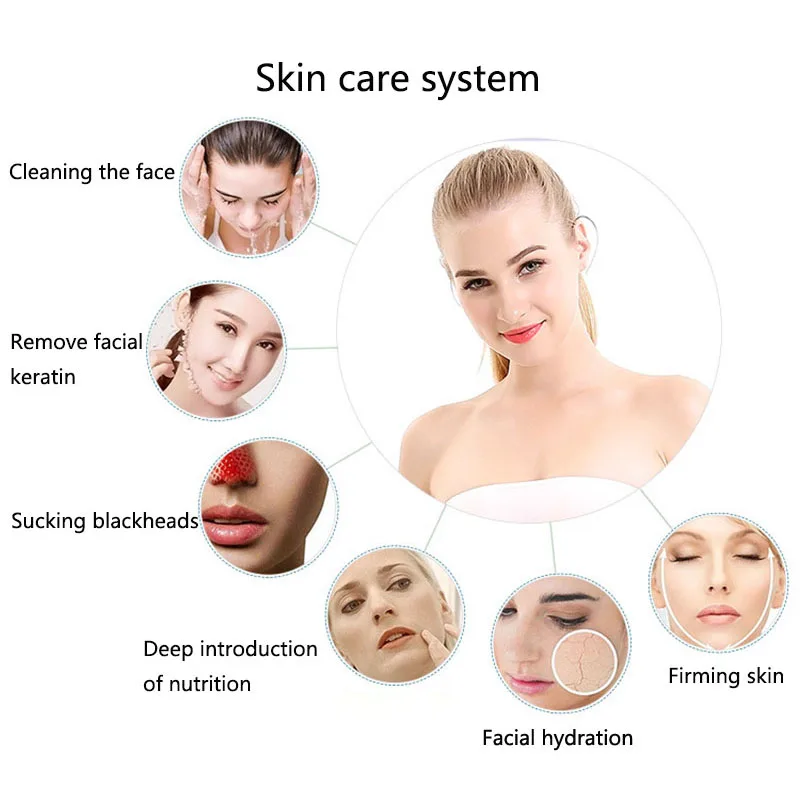 Vacuum Blackhead Remover Water Circulation Mini Bubble Cleaning Facial Vacuum Pore Cleaner Nose Acne Comedo Suction Spot Cleaner
Vacuum Blackhead Remover Water Circulation Mini Bubble Cleaning Facial Vacuum Pore Cleaner Nose Acne Comedo Suction Spot Cleaner