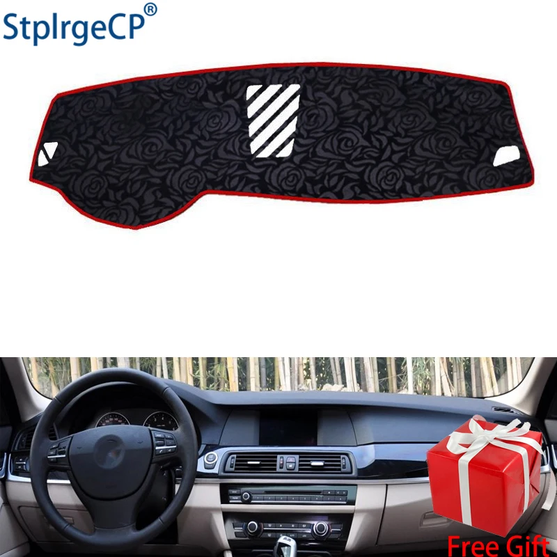 Latest Rose Pattern Non-slip Car Dashboard Cover Dash Mat Pad DashMat ANti-UV Car Sticker for BMW 5 series 2011-2017 Car Styling
Latest Rose Pattern Non-slip Car Dashboard Cover Dash Mat Pad DashMat ANti-UV Car Sticker for BMW 5 series 2011-2017 Car Styling