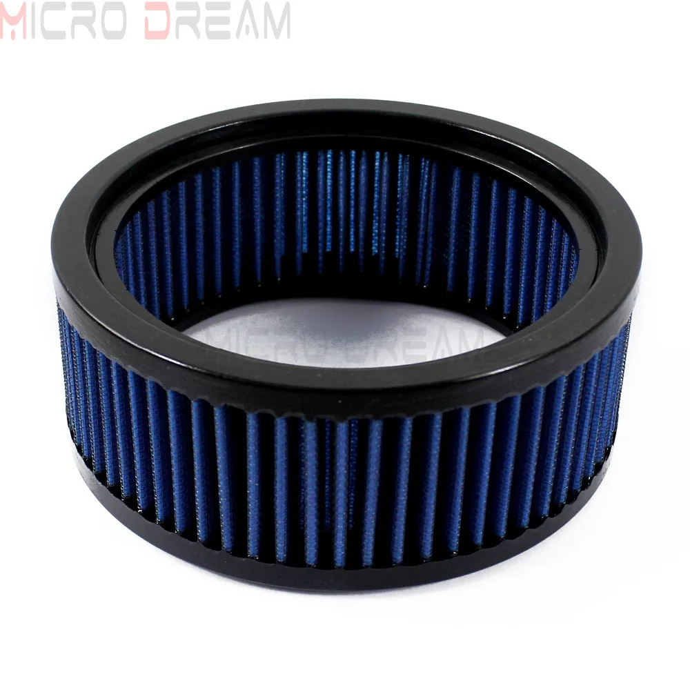 Blue Motorcycle Replacement Air Filter Round High-Flow Cotton Gauze Air Cleaner For Harley (E-3226)
Blue Motorcycle Replacement Air Filter Round High-Flow Cotton Gauze Air Cleaner For Harley (E-3226)
