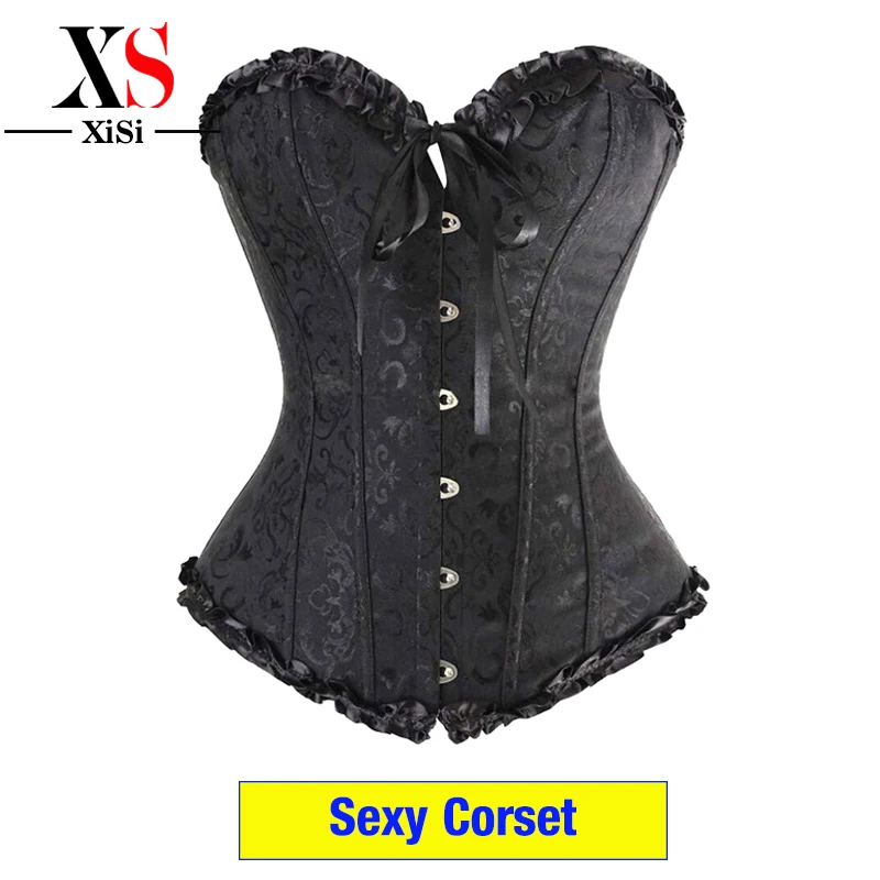 2018 Sexy Waist Trainer Cincher plus size steampunk corset underbust steel black steampunk corset corselet overbust
2018 Sexy Waist Trainer Cincher plus size steampunk corset underbust steel black steampunk corset corselet overbust