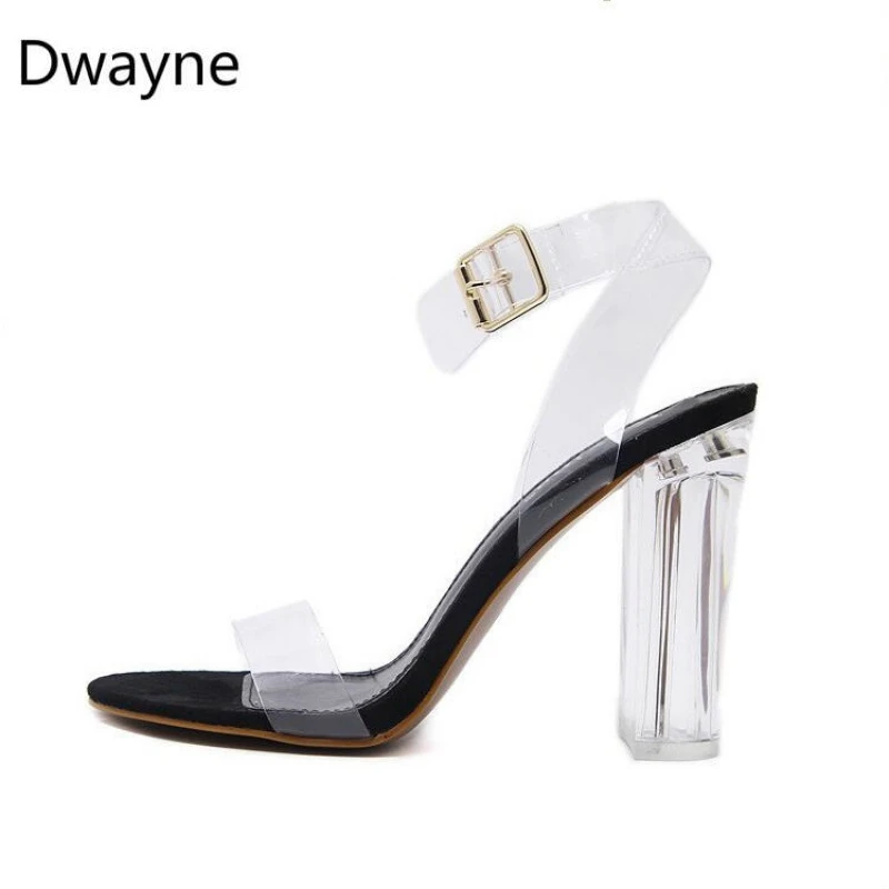 Dwayne 2019 Women Sandals PVC Shoes Simple Style Clear Transparent Strappy Buckle Sandals High Heels Shoes Womanplus Size 35-43
Dwayne 2019 Women Sandals PVC Shoes Simple Style Clear Transparent Strappy Buckle Sandals High Heels Shoes Womanplus Size 35-43