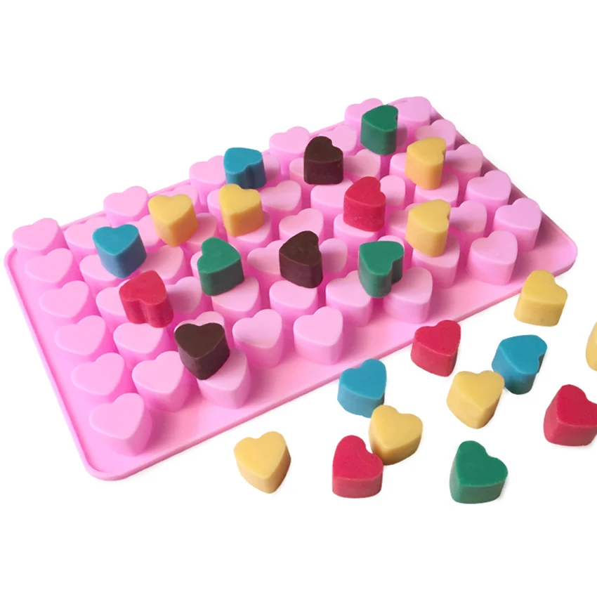 55 Cavity Gummy Love-Heart Chocolate Silicone Mold Fondant Tool Candy Ice Cookies Baking Mould Valentine's Day
55 Cavity Gummy Love-Heart Chocolate Silicone Mold Fondant Tool Candy Ice Cookies Baking Mould Valentine's Day