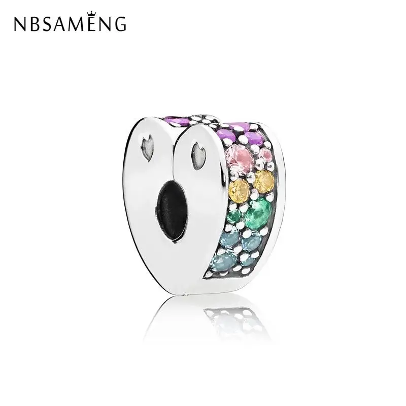 100% 925 Sterling Silver Beads Charm ARCS OF LOVE Crystal Charms Fit Pandora Original Bracelets Women Diy Jewelry
100% 925 Sterling Silver Beads Charm ARCS OF LOVE Crystal Charms Fit Pandora Original Bracelets Women Diy Jewelry