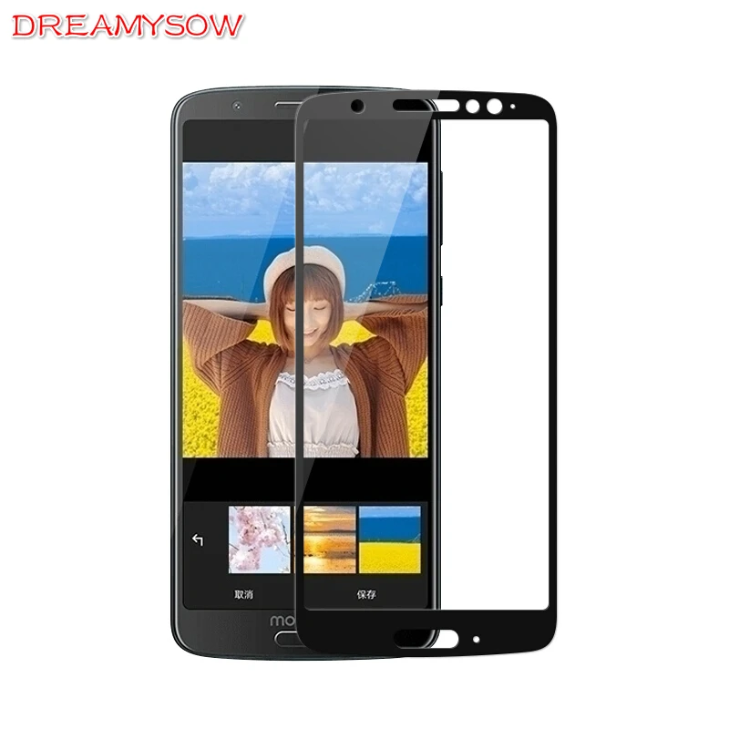 Полная защитная пленка для Motorola Moto G5Play Z Z2 Play G6 Plus E4 из закаленного стекла G5S E5