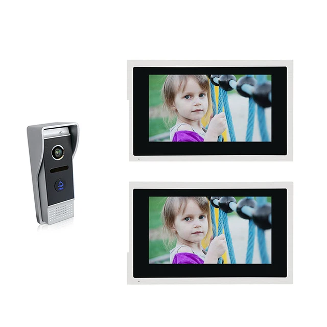 10.1 inch WIFI IP Video Door Phone Intercom System Access Control System with 2pcs Monitor and 1pc Camera
10.1 inch WIFI IP Video Door Phone Intercom System Access Control System with 2pcs Monitor and 1pc Camera