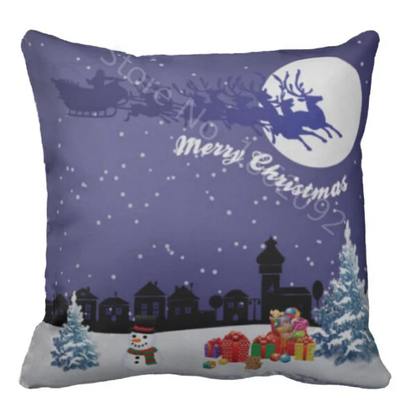 Modern Christmas Eve Throw Pillow Case Merry Christmas Cushion Cover Gift Chic Xmas Decor Snowman Santa Reindeer Home Decor 18"
Modern Christmas Eve Throw Pillow Case Merry Christmas Cushion Cover Gift Chic Xmas Decor Snowman Santa Reindeer Home Decor 18"