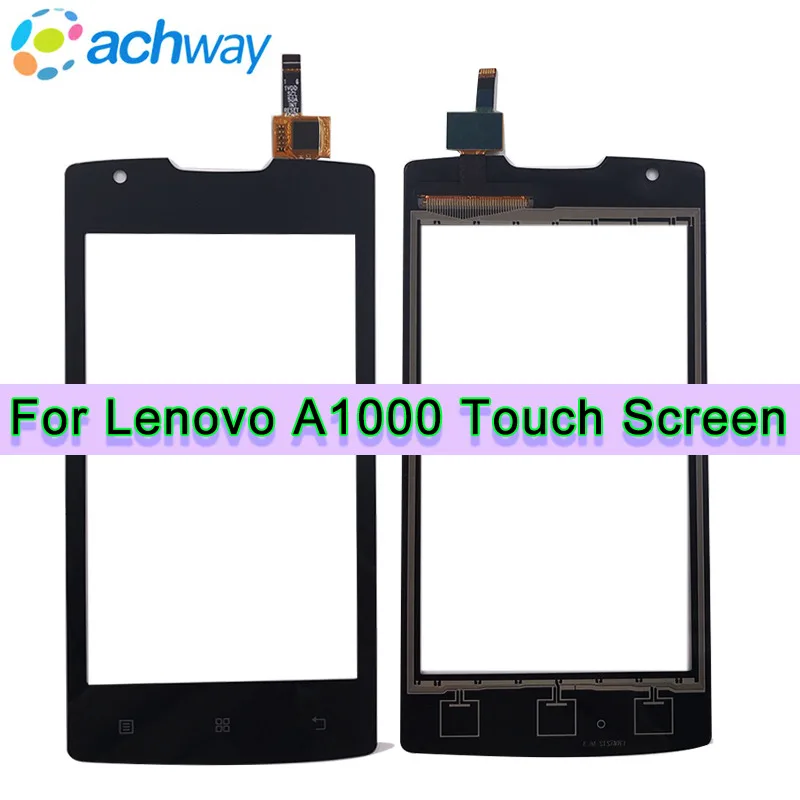 

4,0 ''для Lenovo A1000 A 1000 сенсорный экран стекло дигитайзер Панель переднее стекло объектив сенсор Lenovo A1000 сенсорная панель