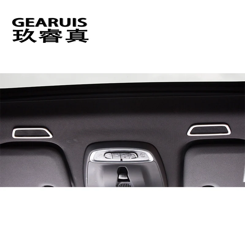 Car Styling Car top Audio Speaker Stickers cover stainless steel trim decoration for Volvo XC60 2018 Interior Auto accessories
Car Styling Car top Audio Speaker Stickers cover stainless steel trim decoration for Volvo XC60 2018 Interior Auto accessories