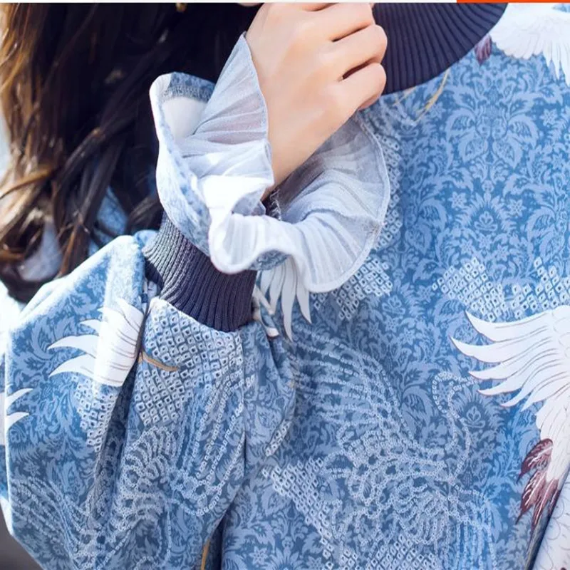 2020 Spring Autumn Round Collar Flare Sleeve Print Pullover Casual Sweatershirt Women
2020 Spring Autumn Round Collar Flare Sleeve Print Pullover Casual Sweatershirt Women