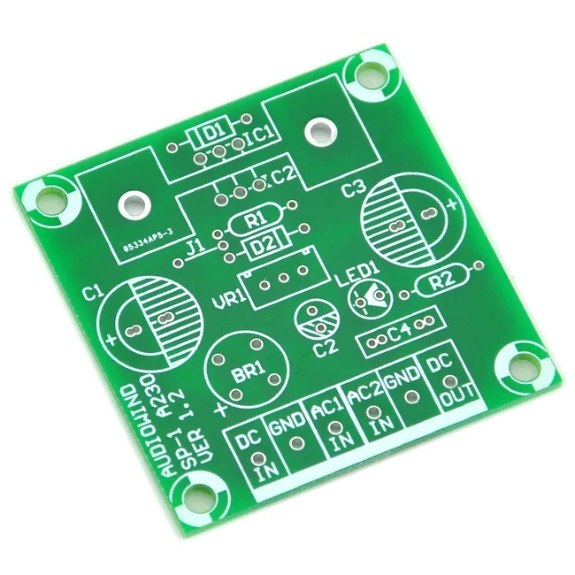 Регулятор напряжения PCB для серии LM317 или 78xx IC.|pcb|pcb lm317 |