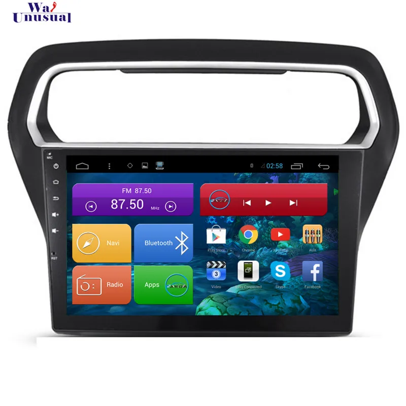 WANUSUAL 10.2'' Android 6.0 GPS Navigation for Ford Escort 2015 2016 2017 With GPS Bluetooth 3G Wifi 1024*600 Quad Core 16GB Map
WANUSUAL 10.2'' Android 6.0 GPS Navigation for Ford Escort 2015 2016 2017 With GPS Bluetooth 3G Wifi 1024*600 Quad Core 16GB Map