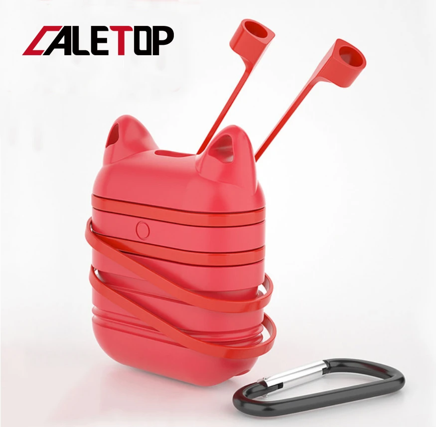 Caletop чехол для Airpods Air Pods Чехлы i10 TWS противоударный силиконовый защитный Airpod