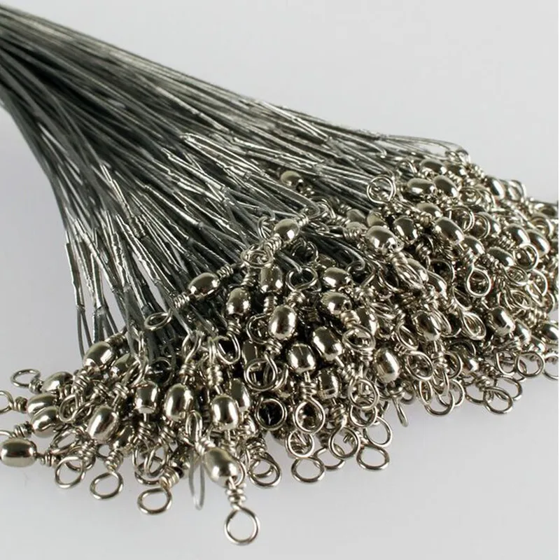 20Pcs/lot Leurre Souple Stainless Steel Coated Fishing Tackle Trace Lure Wire Spinner Leader Hooks Swivel Interlock Snaps L60
20Pcs/lot Leurre Souple Stainless Steel Coated Fishing Tackle Trace Lure Wire Spinner Leader Hooks Swivel Interlock Snaps L60