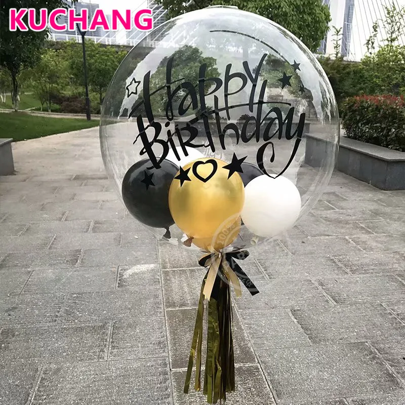 1pack DIY Clear Transparent Bubbles Balloons Stickers Happy 16th 18th 21st 30th Birthday Graduation Party Decorations Supplies
1pack DIY Clear Transparent Bubbles Balloons Stickers Happy 16th 18th 21st 30th Birthday Graduation Party Decorations Supplies