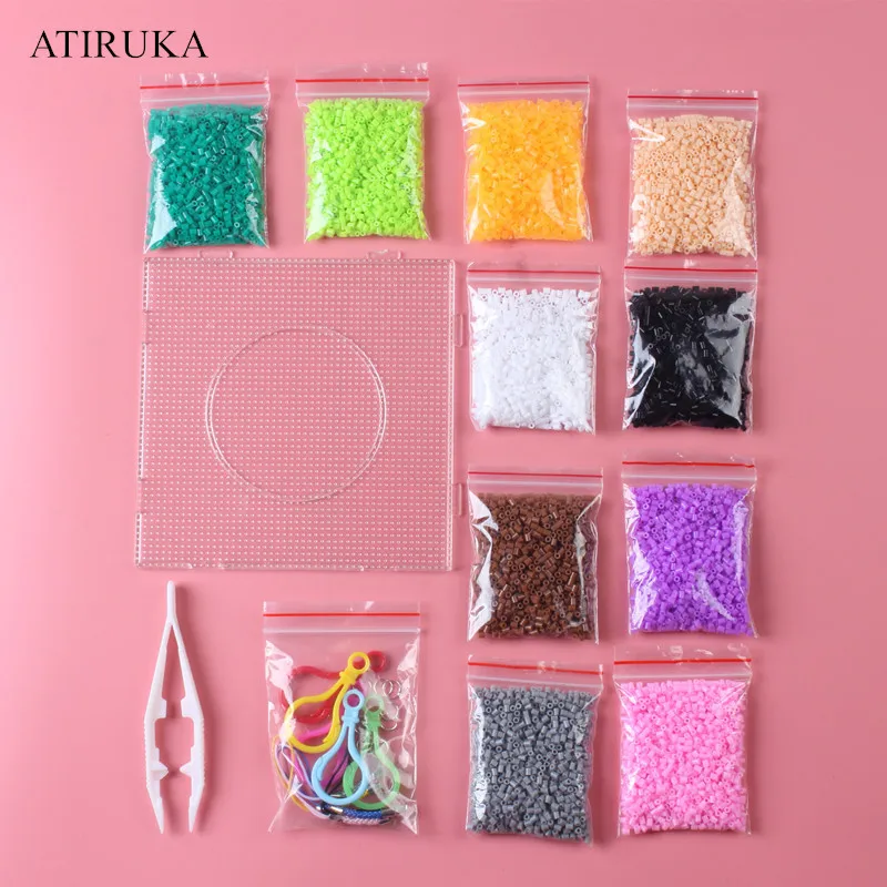 10 Colors Optional 2.6MM Hama Beads Puzzle Toys For Children DIY Educational Puzzle Toys Perler Beads With Accessories Pegboard
10 Colors Optional 2.6MM Hama Beads Puzzle Toys For Children DIY Educational Puzzle Toys Perler Beads With Accessories Pegboard
