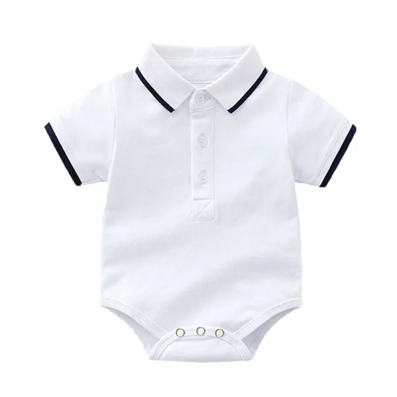 Baby Rompers for Boys Turn-down Collar Jumpsuit Short Sleeve Infant Casual Romper Outfits Newborn Clothes
Baby Rompers for Boys Turn-down Collar Jumpsuit Short Sleeve Infant Casual Romper Outfits Newborn Clothes