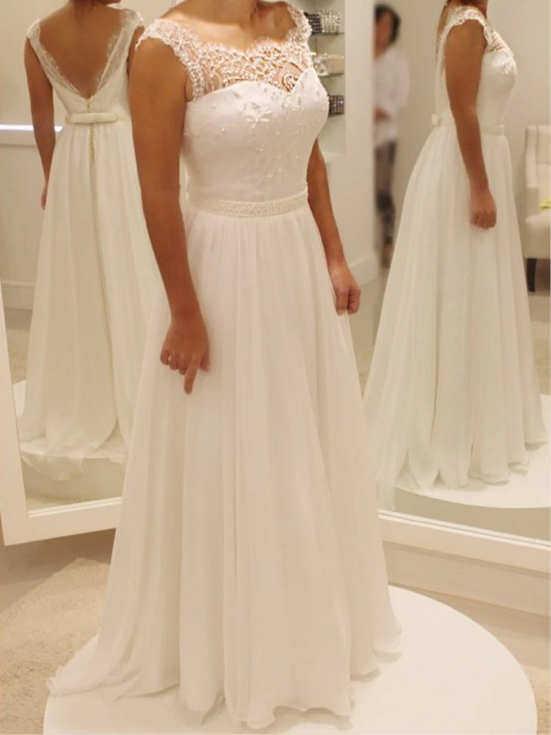 robe de mariage Ensotek Pearls Lace Top Beach Wedding Gowns New Backless 2020 Bridal Gowns vestido de noiva curto Customized
robe de mariage Ensotek Pearls Lace Top Beach Wedding Gowns New Backless 2020 Bridal Gowns vestido de noiva curto Customized