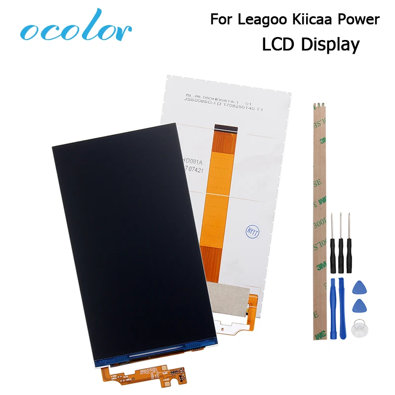 Ocolor для Leagoo Kiicaa Power ЖК дисплей экран идеальные запасные части цифровой аксессуар +