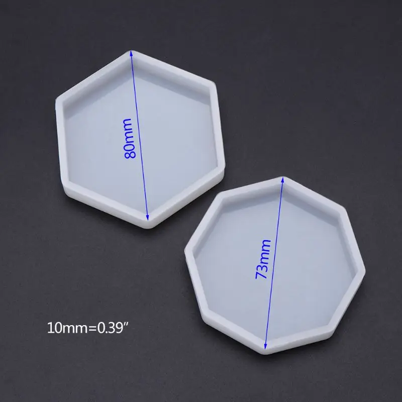 Silicone Mold Mirror DIY Epoxy Resin Crafts Jewelry Making Pendant Decoration Geometric Hexagonal Handmade Molds Ornaments Cake
Silicone Mold Mirror DIY Epoxy Resin Crafts Jewelry Making Pendant Decoration Geometric Hexagonal Handmade Molds Ornaments Cake