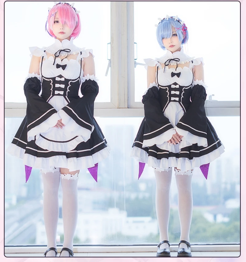Костюм для косплея Re:Zero kara Hajimeru Isekai Seikatsu Rem/Ram, черно-белый цвет, Женский костюм для взрослых
Костюм для косплея Re:Zero kara Hajimeru Isekai Seikatsu Rem/Ram, черно-белый цвет, Женский костюм для взрослых