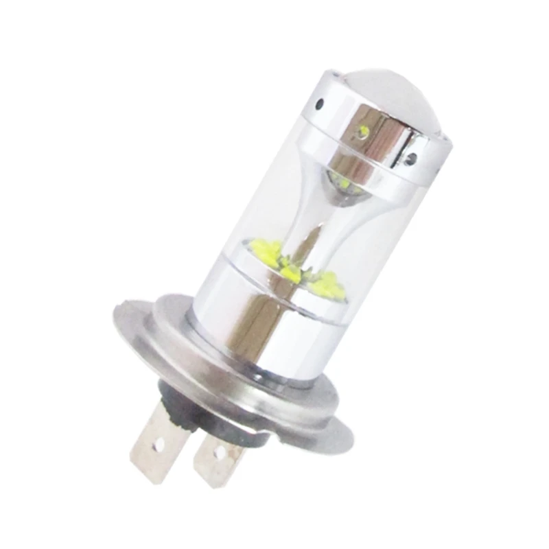 2pcs Super Bright 60W XBD Chip 12SMD H7 CANBUS LED Bulbs car High Beam/Daytime Running Lights/ Fog Lamps 6000K DC12V-24V | Автомобили и
