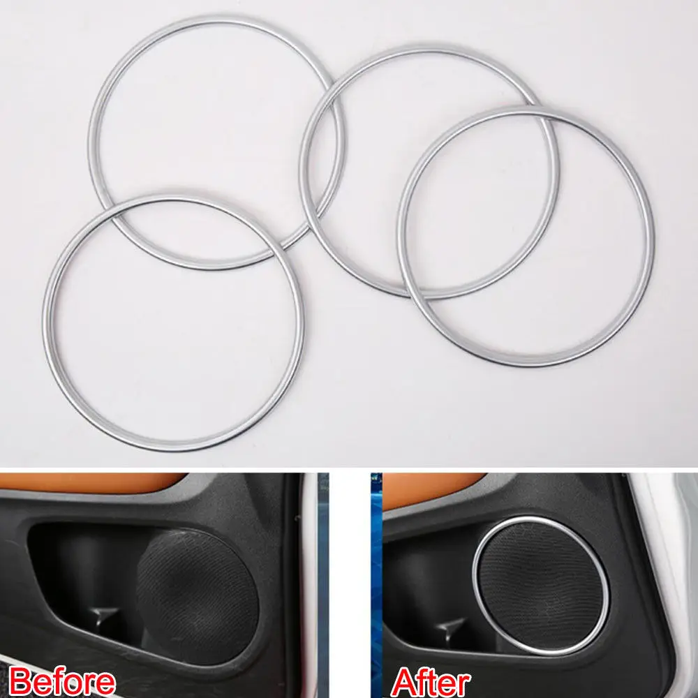 For Honda Vezel HR-V 2015 2016 2017 4Pcs ABS Door Speaker Audio Loudspeaker Ring Cover Trim Circle Silver Decorative Accessories
For Honda Vezel HR-V 2015 2016 2017 4Pcs ABS Door Speaker Audio Loudspeaker Ring Cover Trim Circle Silver Decorative Accessories