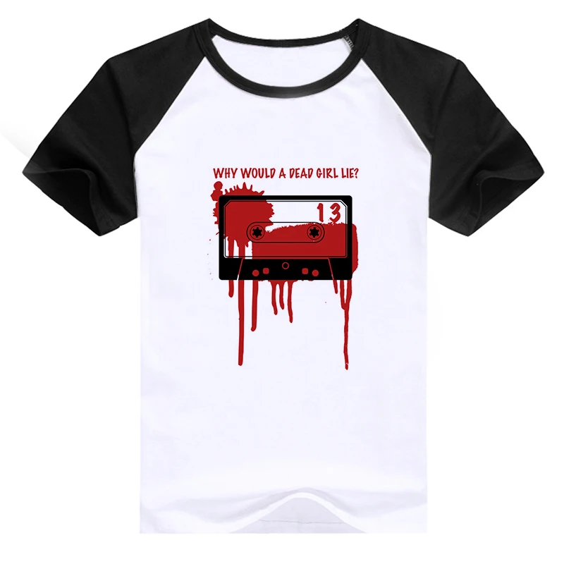Thirteen 13 Reasons Why 2 Female T-shirt Printed Harajuku Short Sleeve T Shirt 2018 Summer Women Tops Tshirt Tee Shirt
Thirteen 13 Reasons Why 2 Female T-shirt Printed Harajuku Short Sleeve T Shirt 2018 Summer Women Tops Tshirt Tee Shirt